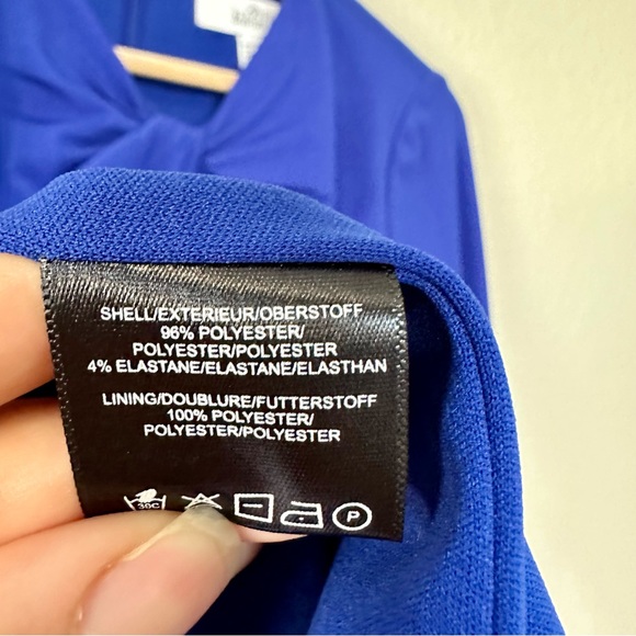 Badgley Misschka Belle Blue Long sleeve Dress - Picture 11 of 11